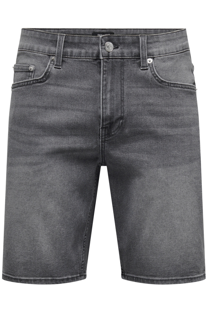 ONSWEFT BOX PIM DNM SHORTS WE 22034527 DARK GREY DENIM